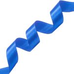 Лента атласная 1-сторонняя 25.0 мм / 22.86±1 метров, 154 ярко-голубой, Globus