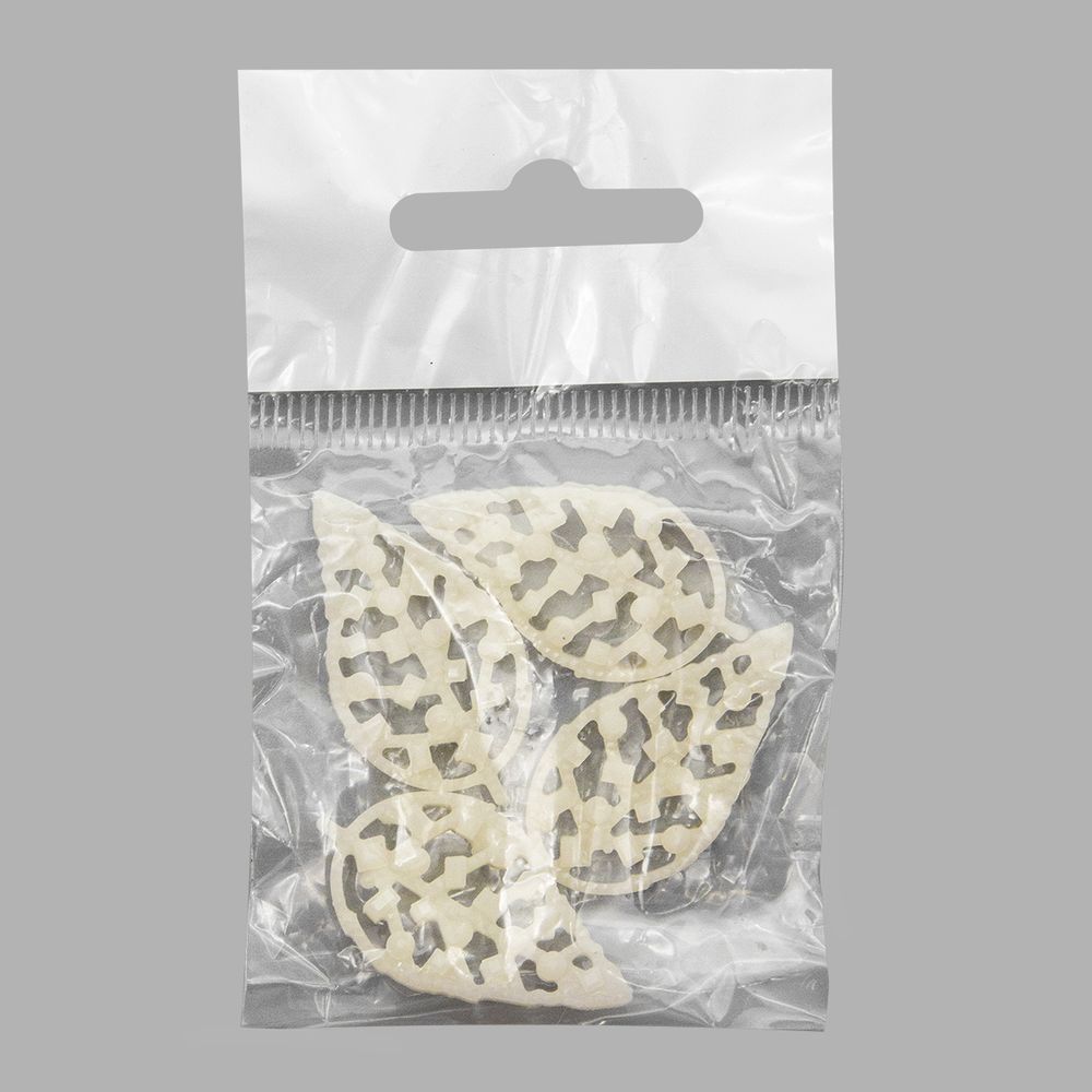 Украшение 18х36 (белый), CON2511, 5 шт