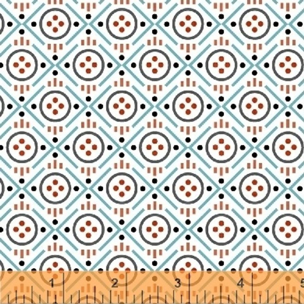 Ткань для пэчворка Windham Fabrics, шир. 110 см, принт 43301-1, 10 метров
