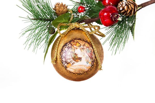 Заготовка пластиковая Шар для декорирования, ⌀8 см, Ш-08 Love2art