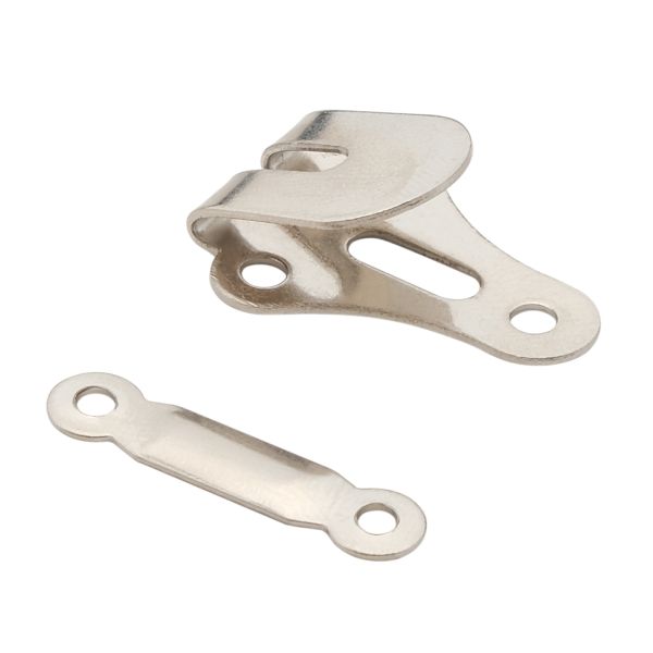 Крючки брючные (юбочные) пришивные 22х15 мм, никель, 0300-0209, 144 шт