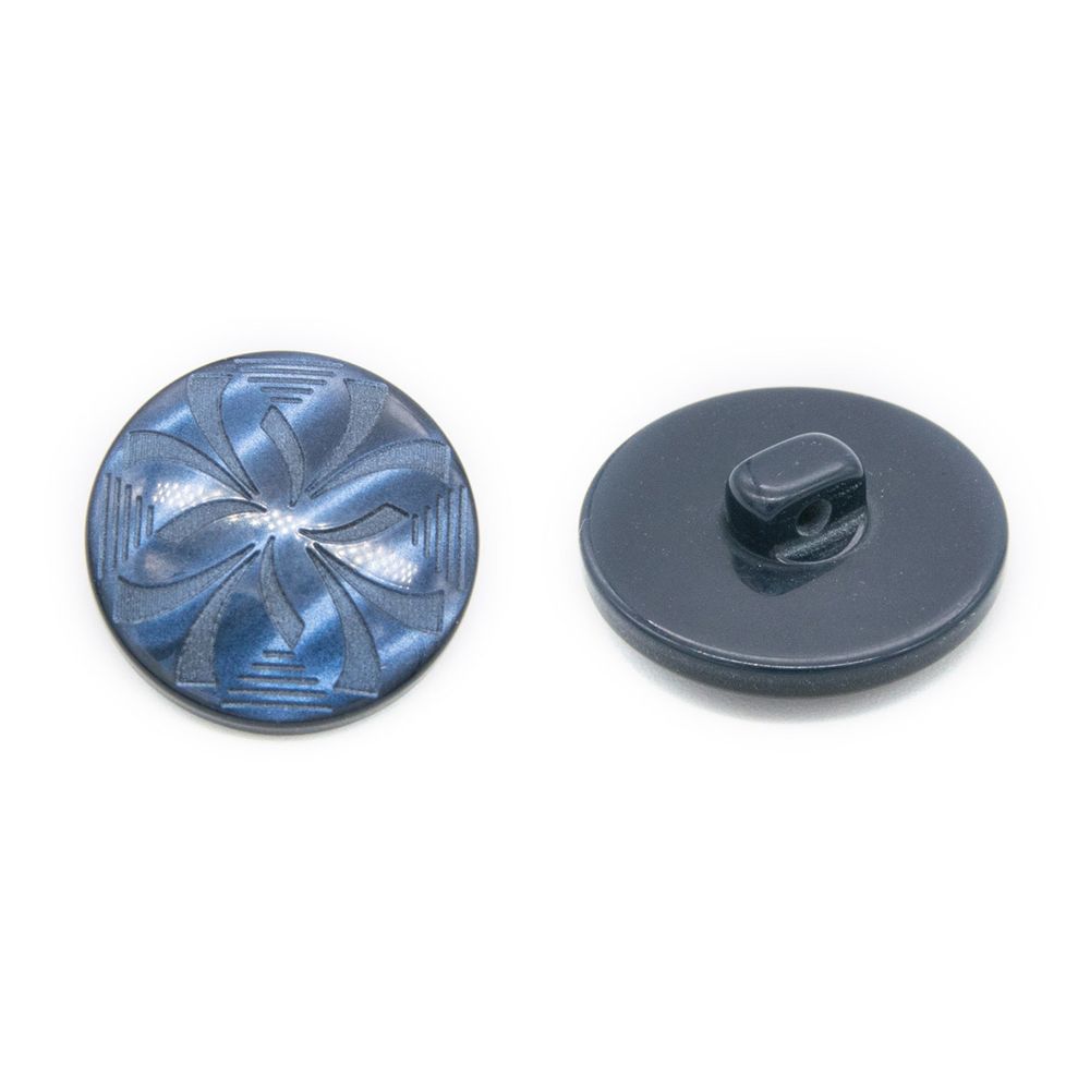 Пуговицы на ножке 32L (col.03 (т.синий)), 36 шт /TOS/