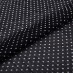 Ткань блузочная Chiffon 68 г/м², 200х147 см, 1 черный/ белый, Gamma PC-05