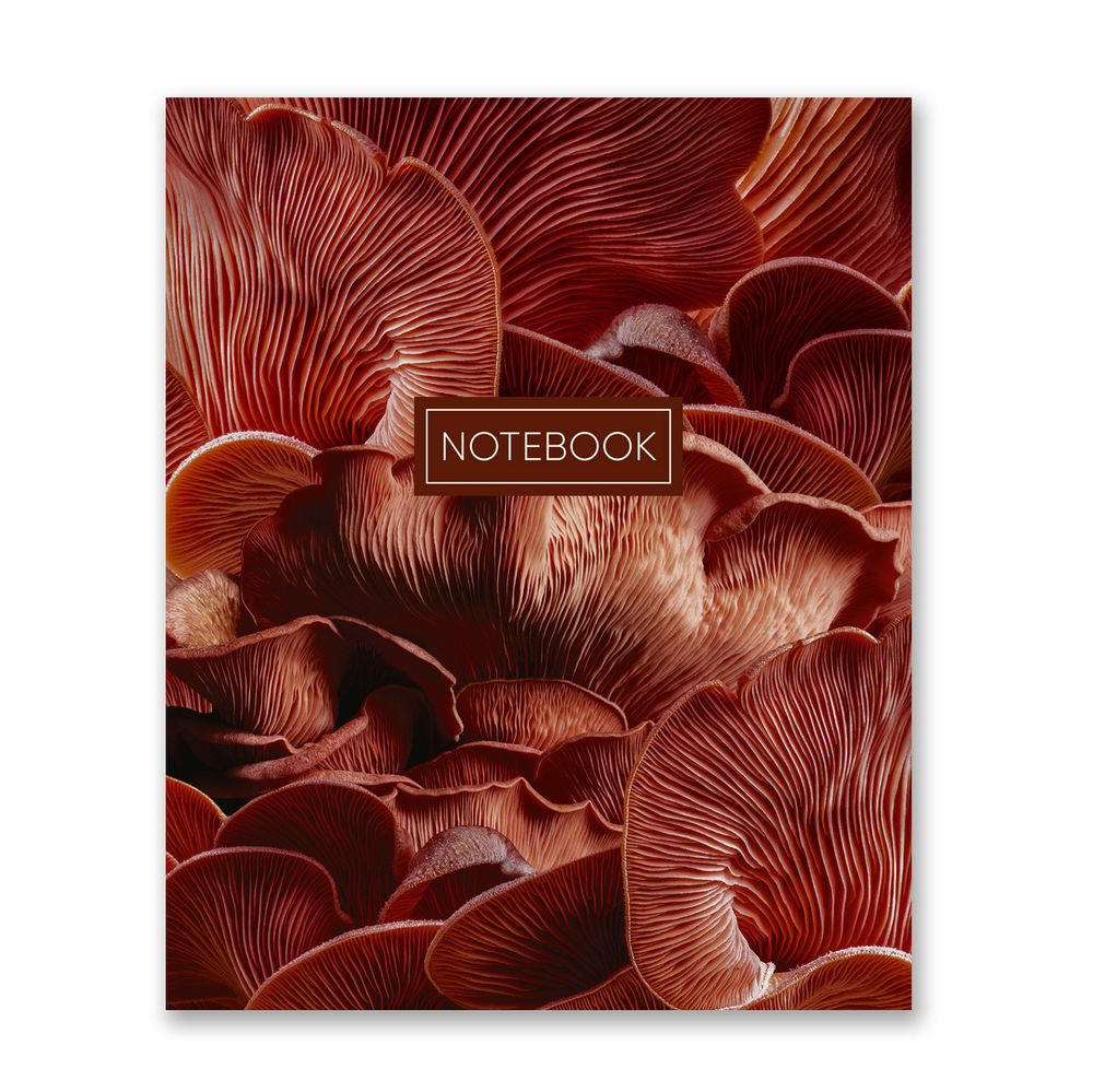 Бизнес-блокнот, матовая ламинация, A5+ 80 л. 18 шт, клетка, Fungi 000439, Светоч 80ББТ5_2_5_1