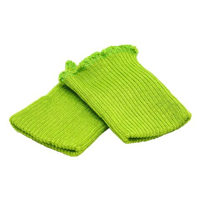 Манжеты трикотажные 6.5х9.5 см, 1 пара, тонкие, 436/9 горошек