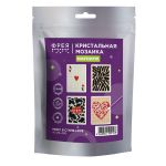Кристальная (алмазная) мозаика Фрея ALVM-400, набор магнитов, Микс в стиле LOVE, 7.5х10 см