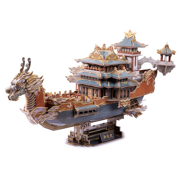 Пазл 3D, серия Корабли 351 элемент, Королевский Дракон, Rezark STH-011