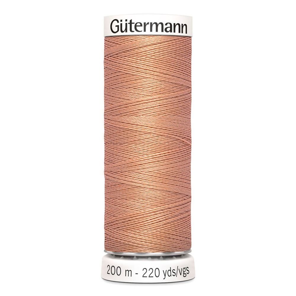 Нитки универсальные Gutermann Sew-all 100 (200 метров), 5 кат. | 938 бежево-желтый