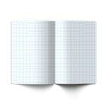 Тетрадь ученическая общая, A4 96 л. на скобе 65 г/м², белизна 100 %, 6 шт, клетка, 01013 Чистая лазурь, Светоч 96Т20