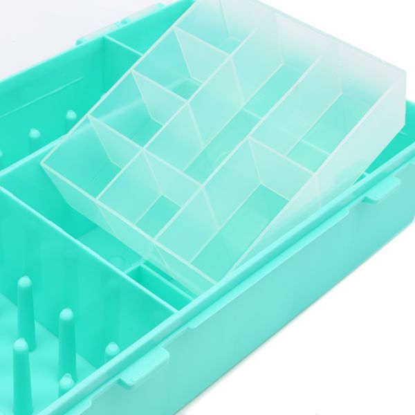 Органайзер для швейных принадлежностей, бирюзовый