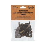 Петля для шкатулок 5.3х5.7 см, 1 шт, 01 бронза, Промысел WF-012