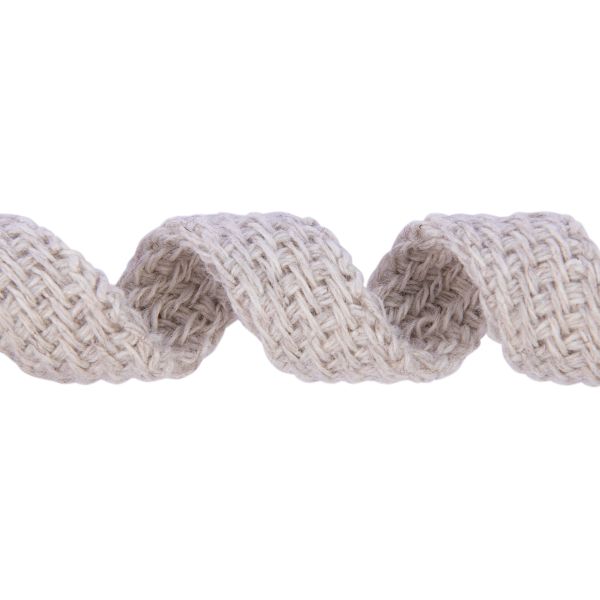 Шнур плоский ⌀9-10 мм, 20 м,±1 м, лен, Гамма С3862Г17