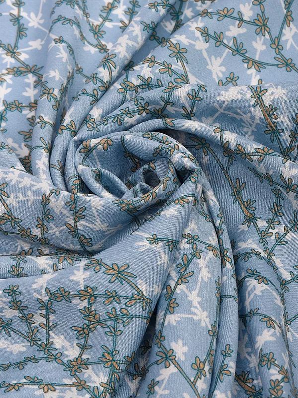 Штапель 90 г/м², 145 см / 25 метров, TBY Vi-E1326-3 цв.E1326-3