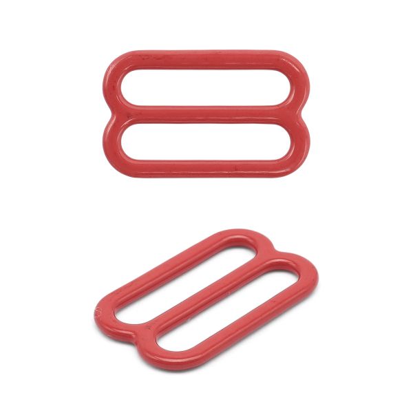 Рамки-регуляторы для бюстгальтера металл 15.0 мм, 20 шт, C820 красный, ГВ1008
