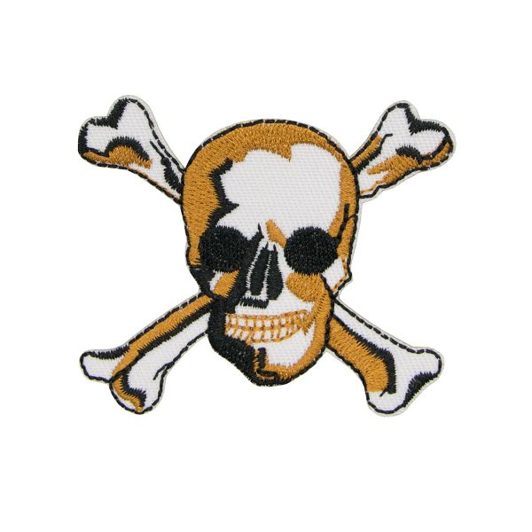 Термоаппликация Адамова голова, 6*5см, Hobby&Pro