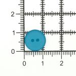 Пуговицы на 2 прокола 18L (11мм), пластик (col.18 морская волна), CR-K18M, 144 шт