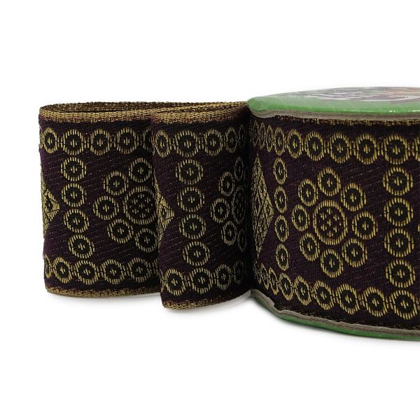 Лента (тесьма) жаккардовая 40.0 мм / 9 метров, Astra&Craft (245) SR1358