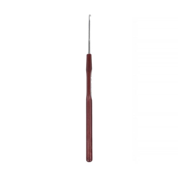 Крючок для вязания с пластиковой ручкой металл ⌀1,9 мм, 14 см, в чехле, Gamma HP