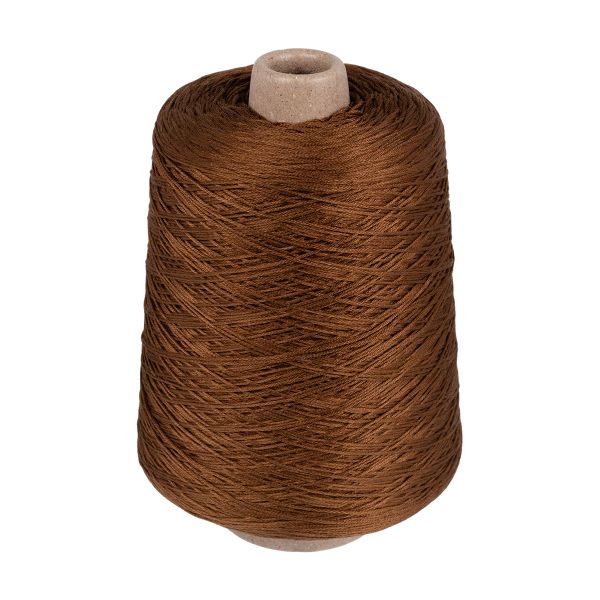 Мулине Gamma бобина 480±30 г (1800 метров), хлопок, цв. 0657 коричневый