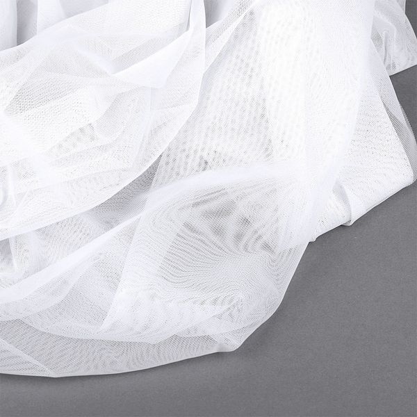 Сетка бельевая эластичная 51 г/м², шир.150 см / 3 метра, белый /03128209.01.3/