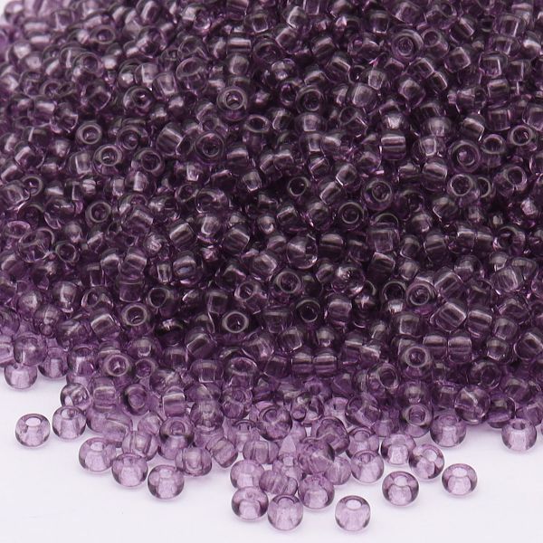 Бисер Preciosa 10/0 (2.3 мм), 1х50 г, прозрачный solgel, цв. 01122