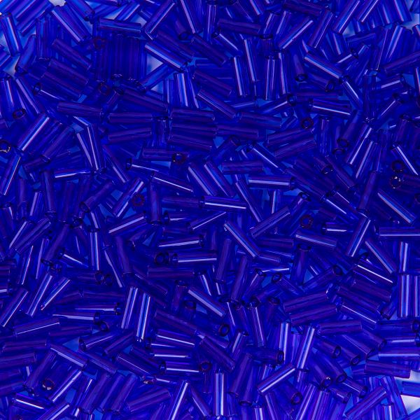 Бисер Preciosa Bugles 6.8 мм, 50 г, 30080 васильковый, 351-12001