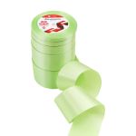 Набор атласных лент 5 размеров 6.0 мм, 10.0 мм, 20.0 мм, 40.0 мм, 50.0 мм / 23 метра, бирюзовый