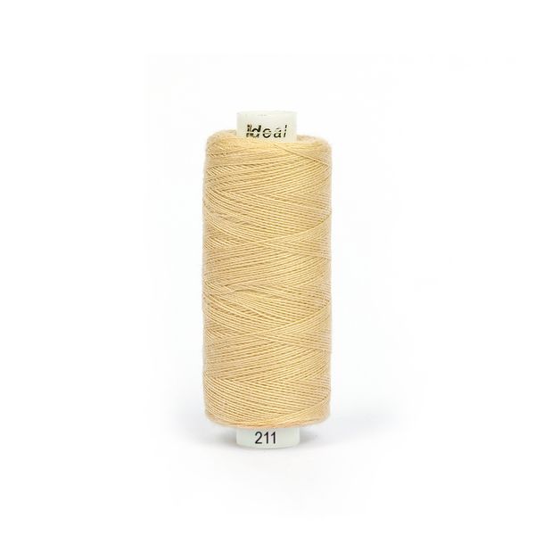 Нитки швейные бытовые Ideal 40/2, 366 м / 10 кат., 211 бежевый