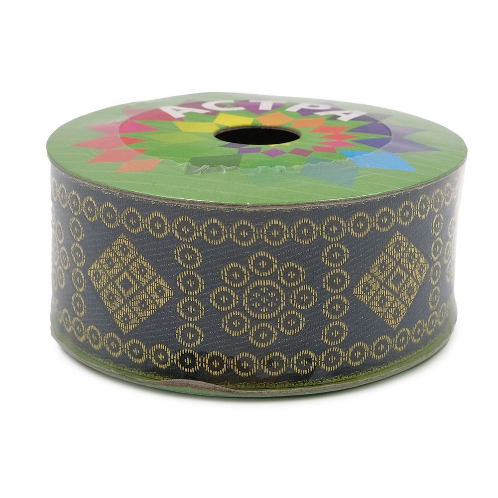 Лента (тесьма) жаккардовая 40.0 мм / 9 метров, Astra&Craft (54D) SR1358