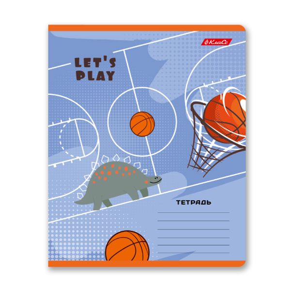 Тетрадь ученическая школьная, A5+ 18 л. на скобе 65 г/м², белизна 100%, 20 шт, клетка, 000709 Давайте играть !, Светоч 18ТЕТк-001