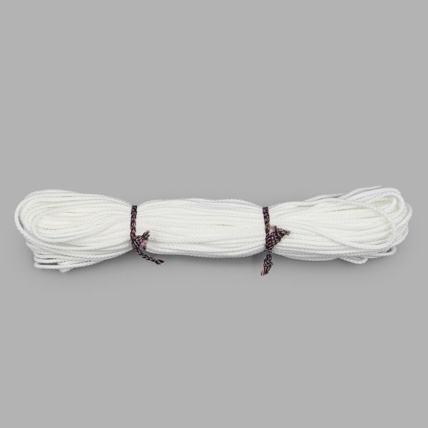 Шнур плетеный ⌀3.0 мм / 30 метров, белый