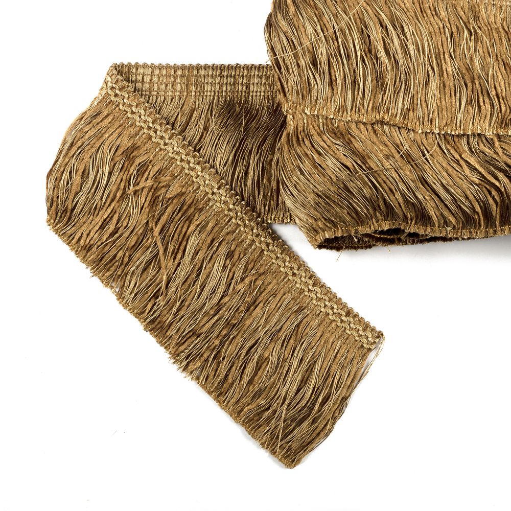 Бахрома отделочная широкая 100.0 мм / 25 метров, 122 т.песочный-1, Gamma 2010