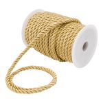 Шнур витой 8мм / 18,29м, 046 золотистый