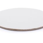 Холст грунтованный на картоне (набор на магните) 7.5х7.5 см, 280 г/м², 4 шт, круглый/round мелкозернистый, Vista-Artista CMV-01