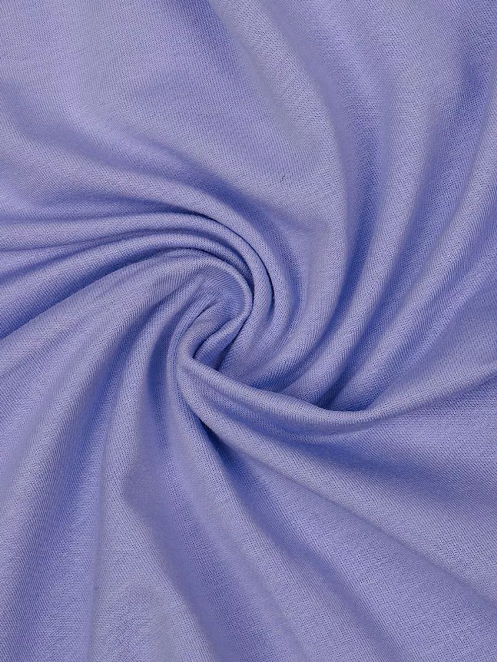 Футер 2-нитка петля поликоттон стрейч 220 г/м², 160 см / 3 метра, ФУТ2Х.TBY.ХЛ-ПЭ.S268.3, цв.S268 лавандовый