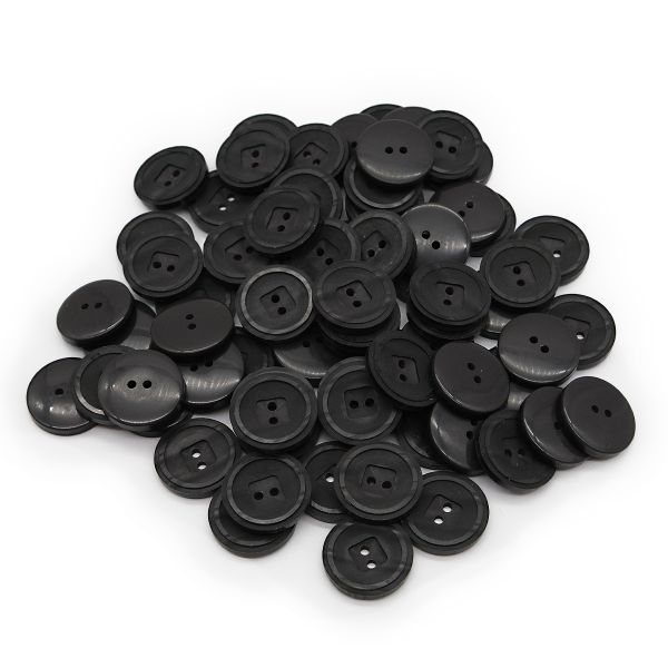 Пуговицы 2 прокола 34L (C917 коричневый), 72 шт