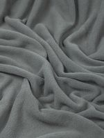 Флис 2-сторонний 190 г/м², 150 см / 2 метра, TBY-0059-307.2, цв.S307 серый