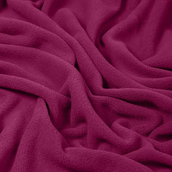 Флис 2-сторонний 190 г/м², 150 см / 2 метра, TBY-0059-341.2, цв.F341 (336) фуксия