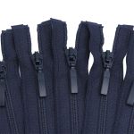 Молния спираль (витая) Arta Т5 (5 мм) 1 зам., разъем., 70 см, цв. 196 т.синий, уп.5 шт