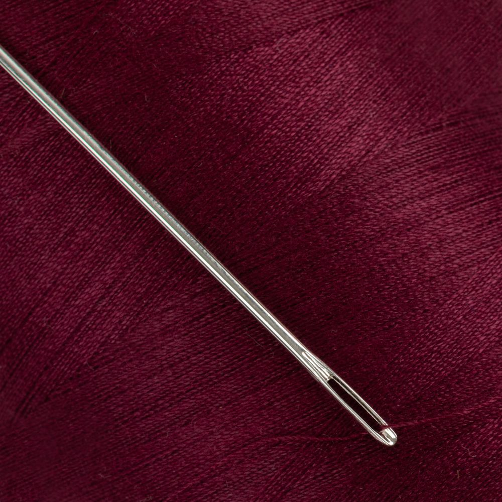 Нитки универсальные Gamma 50/2, 4570 м (5000 ярд) / 1 кат., 123 т.бордовый