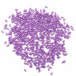 Бусины пластик (жемчуг) 3х6 мм, 15 г, Astra&Craft, сиреневый