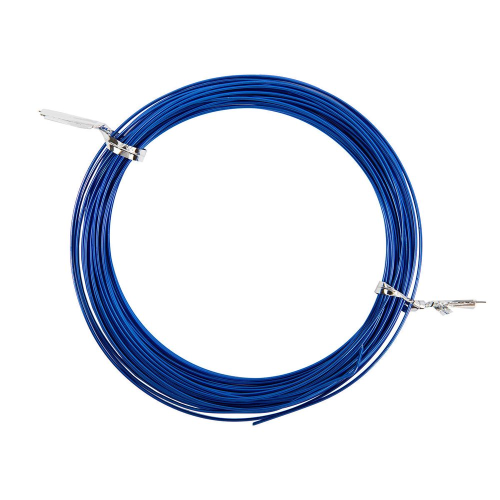 Проволока для плетения ⌀1 мм,±0.5 м, 09 синий, Промысел MM-002