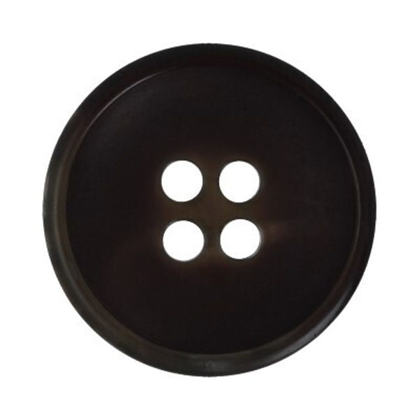 Пуговицы 4 прокола костюмные 15 мм, 24 шт, А008 черный, Gamma RIO 0016