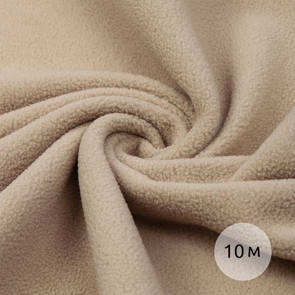 Флис 2-сторонний 0240-F308 240 г/м², 100% ПЭ 150см цв.F308 бежевый уп.10м
