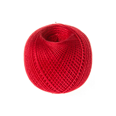 Пряжа ПНК им.Кирова Ирис / уп.20 мот. по 25 г, 150 м, 0904 красный