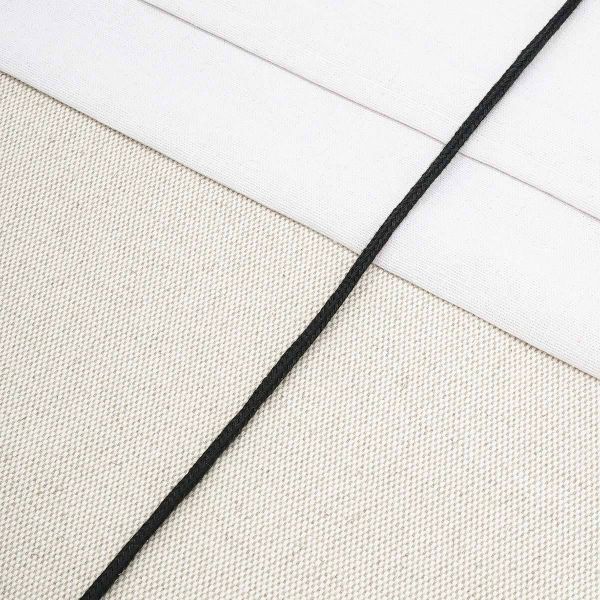 Шнур плетеный п/п ⌀4.5 мм / 60 метров, черный, 670