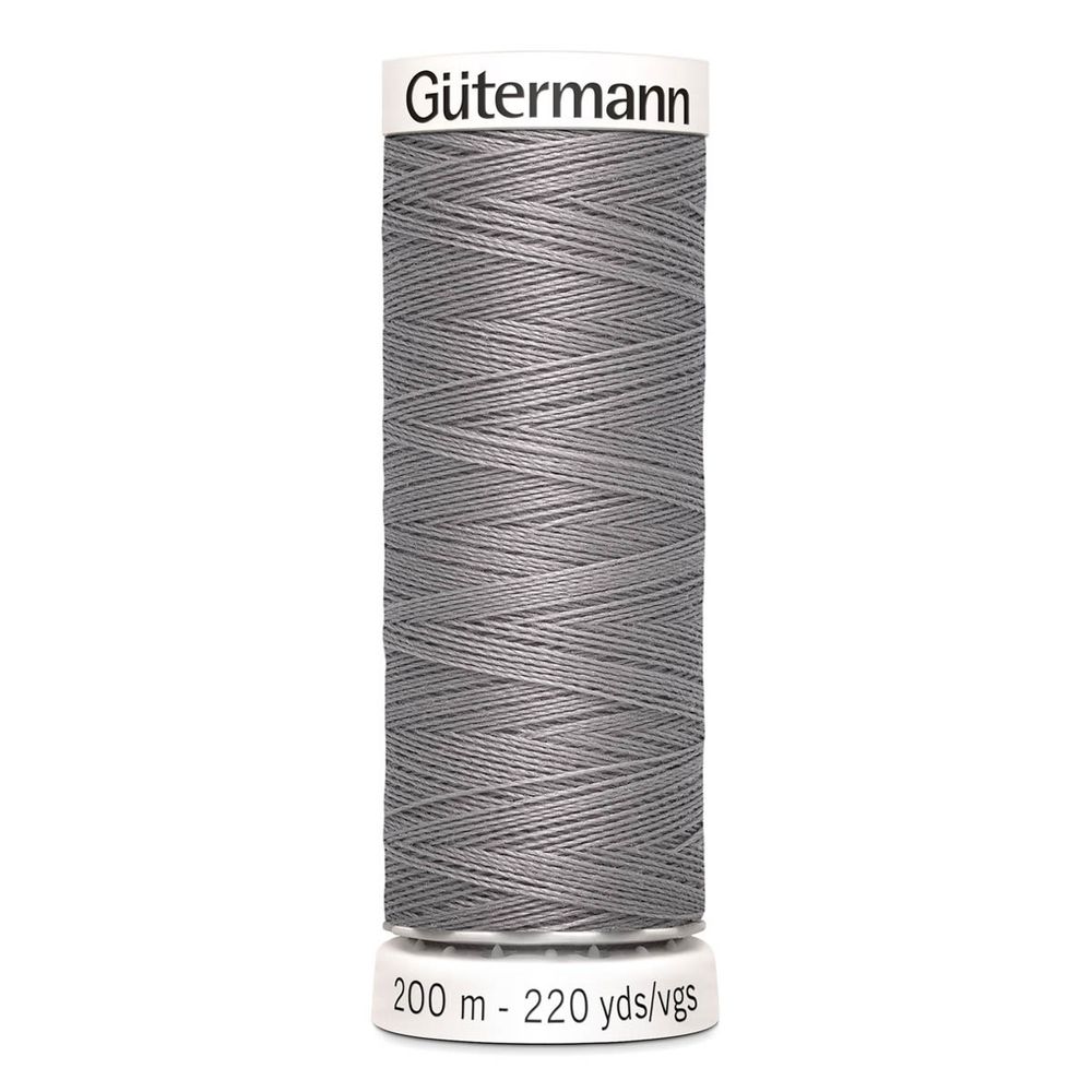 Нитки универсальные Gutermann Sew-all, 200м, 493 пепельно-серый, 1 катушка