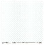 Бумага для скрапбукинга 190 гр/м², 30.5х30.5 см, 10 шт, 105 Крупные точки, Mr.Painter PSW-R