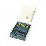 Мулине ПНК им.Кирова цв.2808 синий, 24 мотка по 8 метров