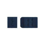 Застежки для бюстгальтера текстильные 32 мм, 5 шт, нейлон, 12 темно-синий, Blitz ZBB-32